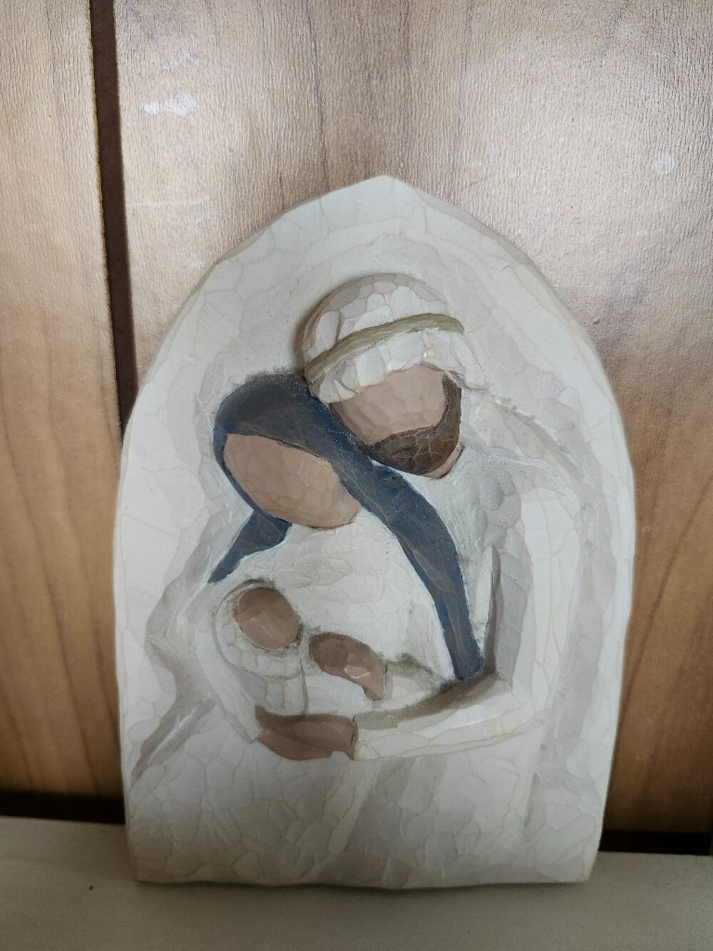 Willow Tree Holy Family Plaque Figure Susan Lordi Nativity Decor